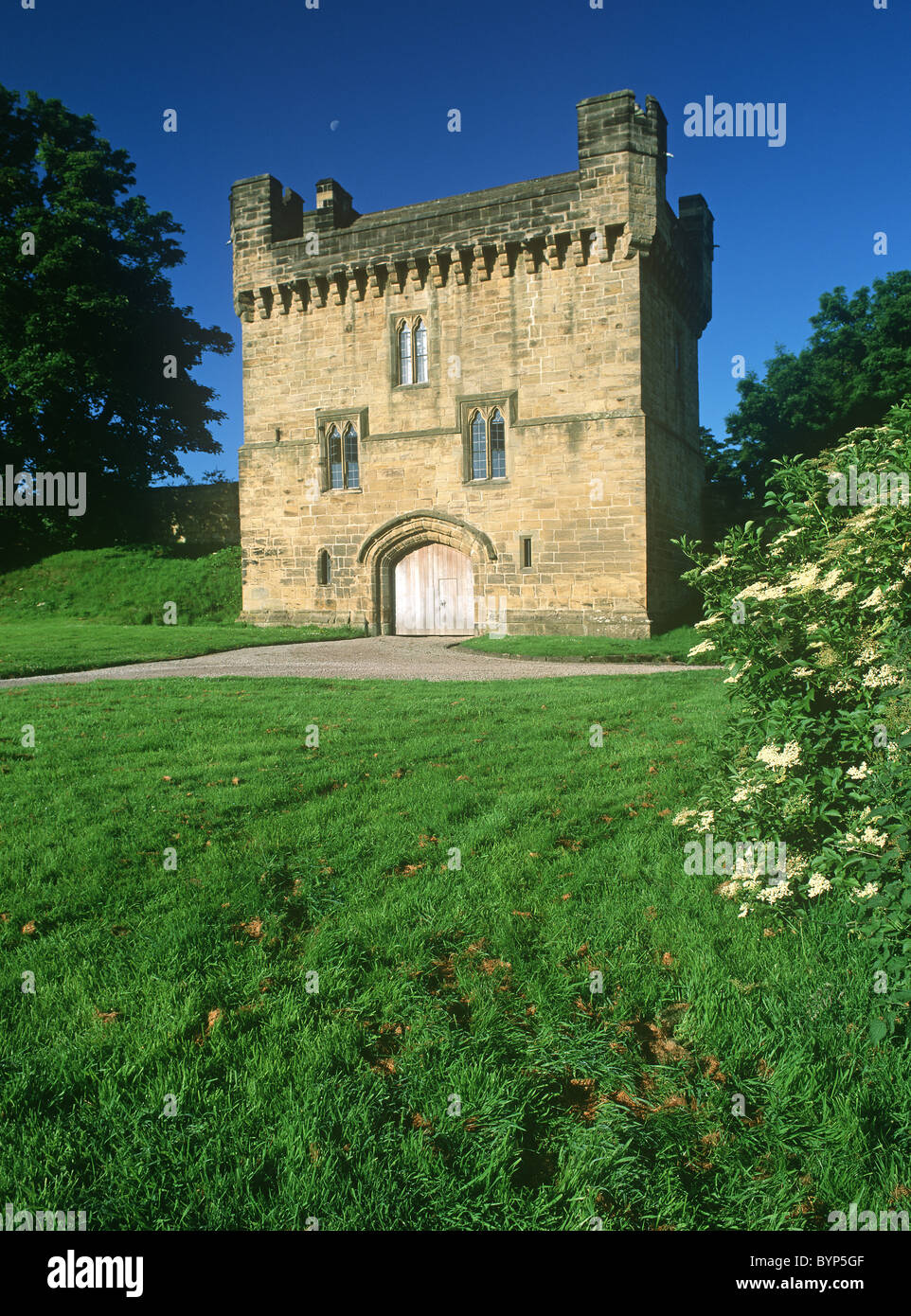 Morpeth Castle, Morpeth, Northumberland, in summertime Stock Photo Alamy
