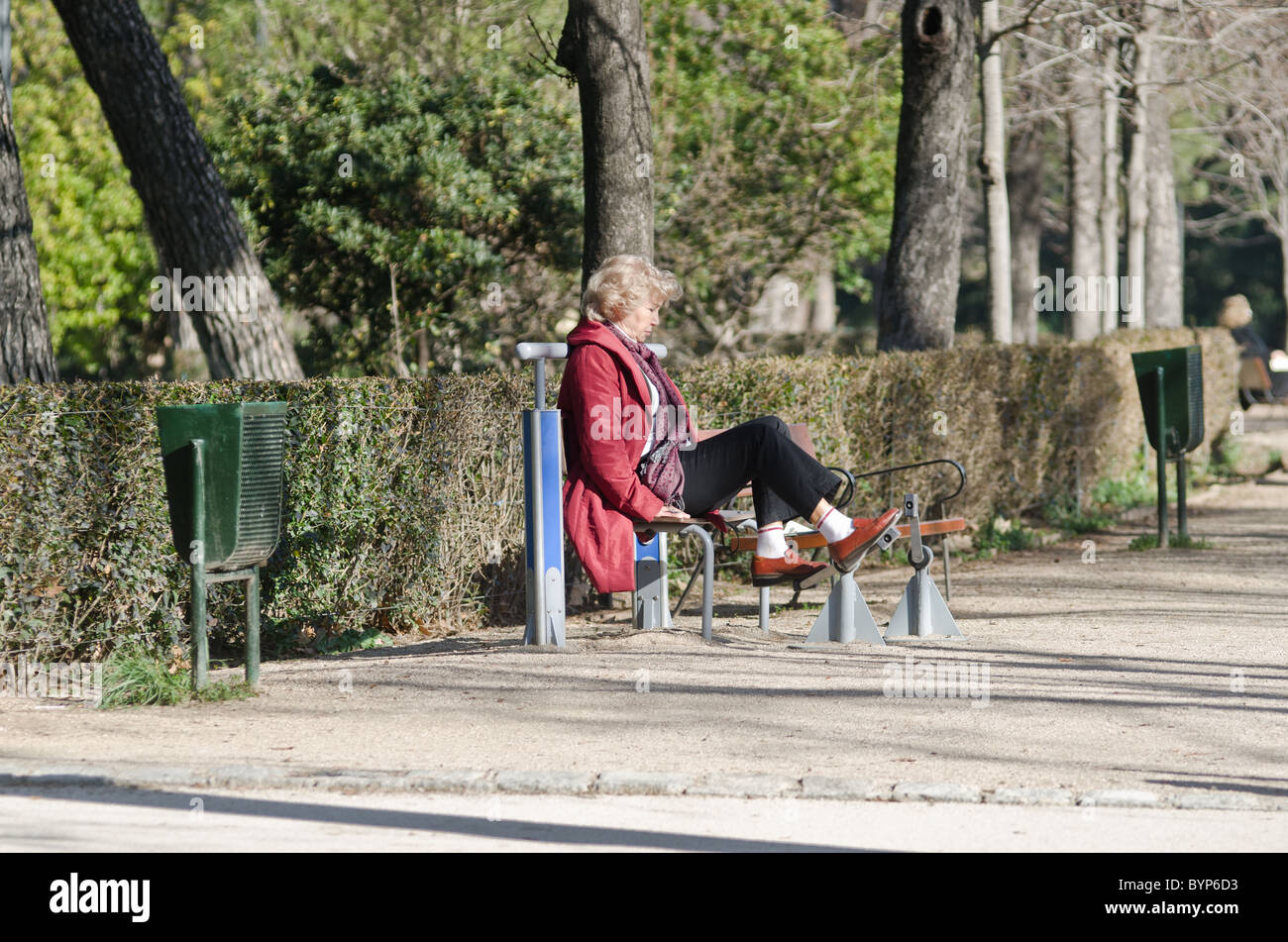 pedal machine for elderly