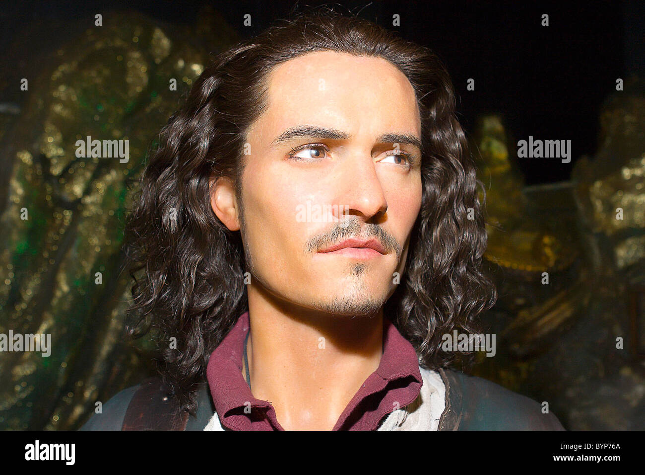 Orlando Bloom Wax Figure Wax Figure Of Johnny Depp As Captain Jack