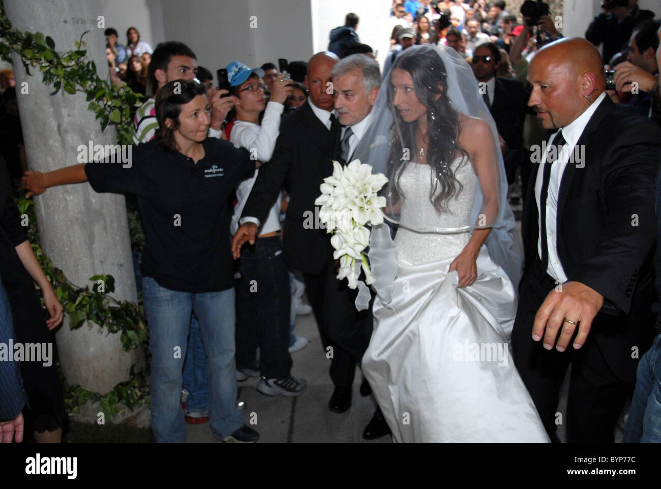 A.C. Milan footballer Alessandro Nesta marries Gabriela ...