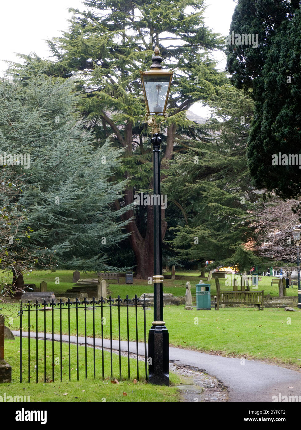 Great Malvern Gas light. This was the inspiration for CS Lewis to use a