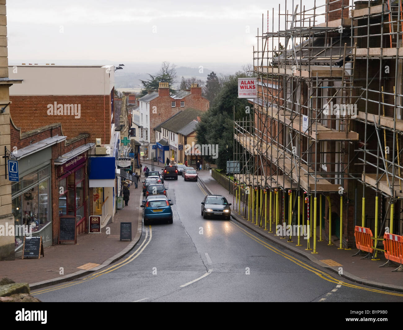 Church street in Great Malvern Stock Photo Alamy