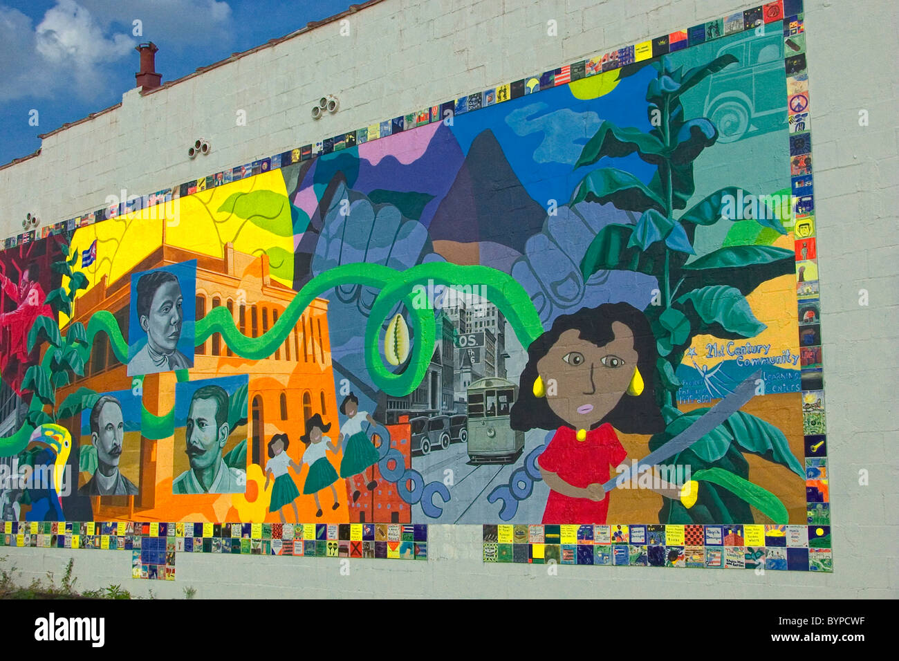 Ybor mural hires stock photography and images Alamy