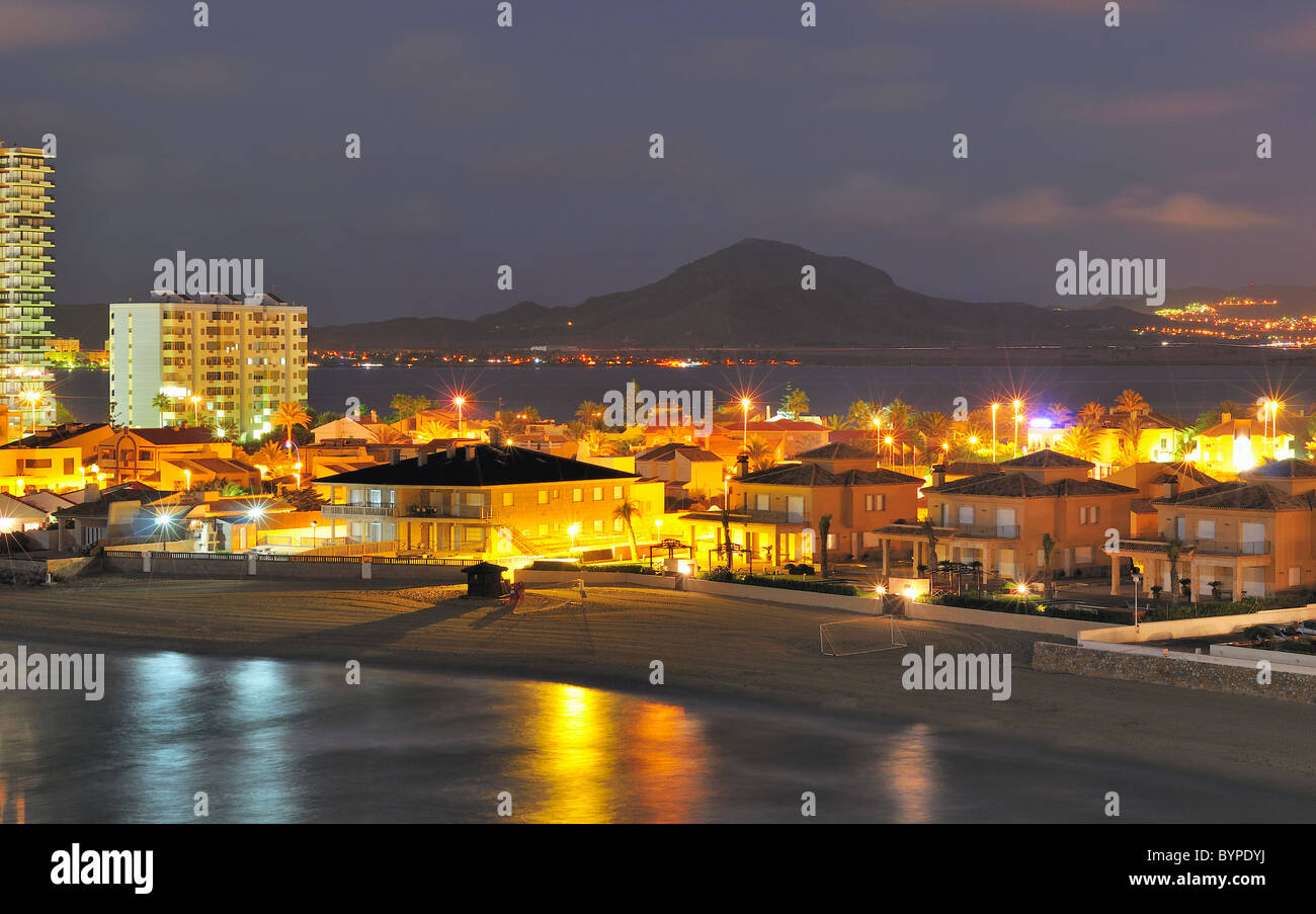 view of la Manga del Mar Menor, Murcia, Spain Stock Photo