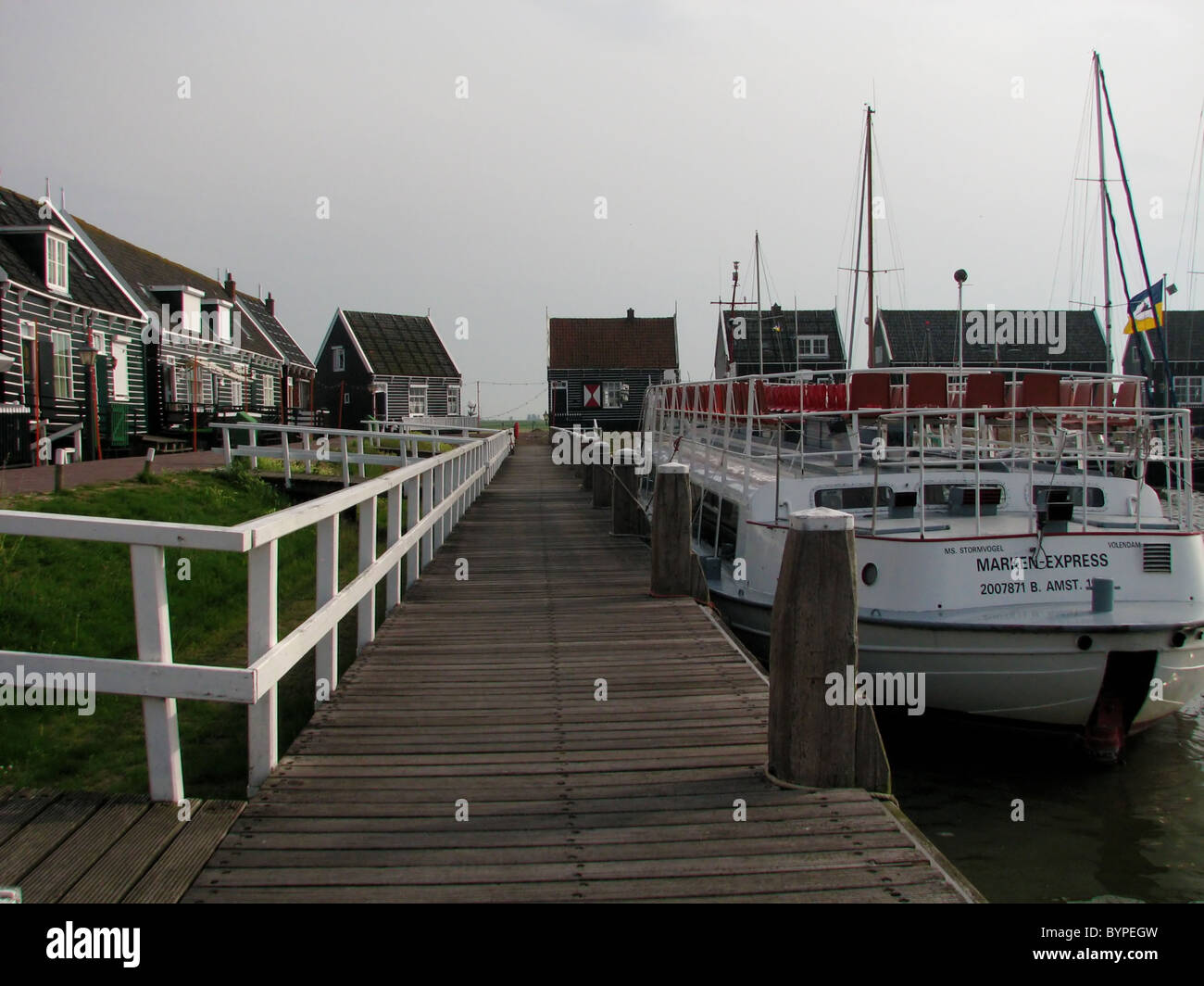 Fishing village Volendam near Amsterdam Holland 2008 Stock Photo Alamy