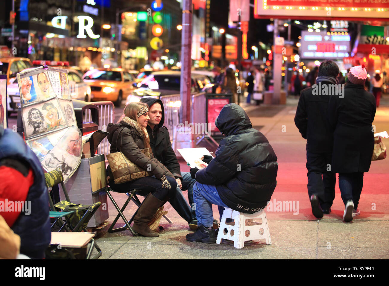 Street caricature artist hi-res stock photography and images - Alamy