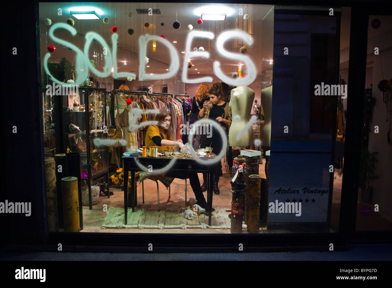 Paris, France, Shopping, "Room Service", Vintage Clothes, Clothing