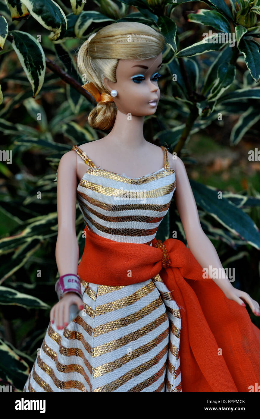Vintage 1964 swirl ponytail barbie doll hi-res stock photography and images  - Alamy