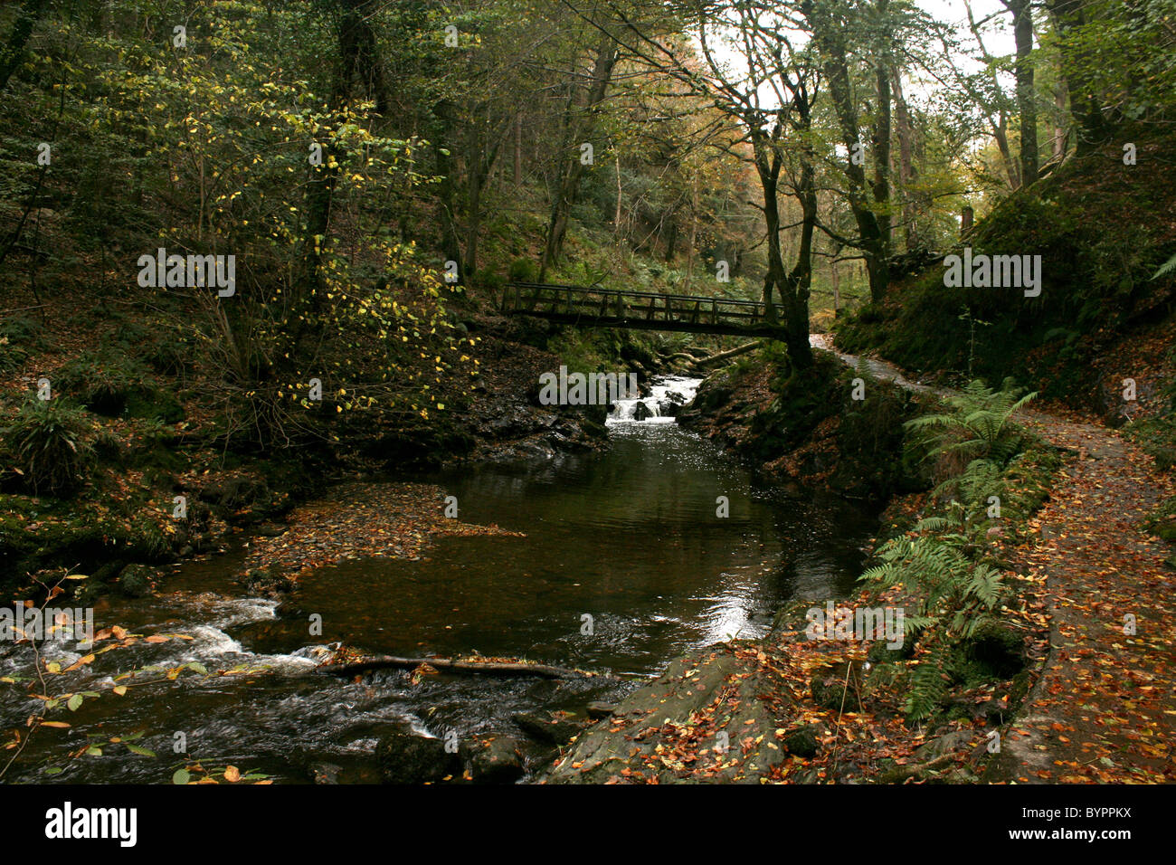 Glen Helen, Isle of Man Stock Photo Alamy