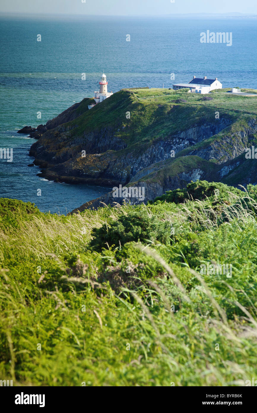 baily lighthouse on howth head; dublin, ireland Stock Photo - Alamy