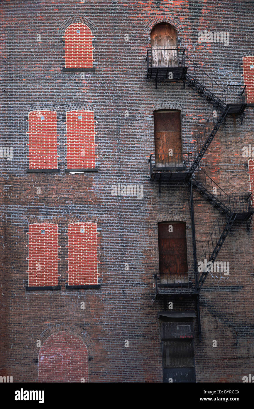 fire escape building fire escape building