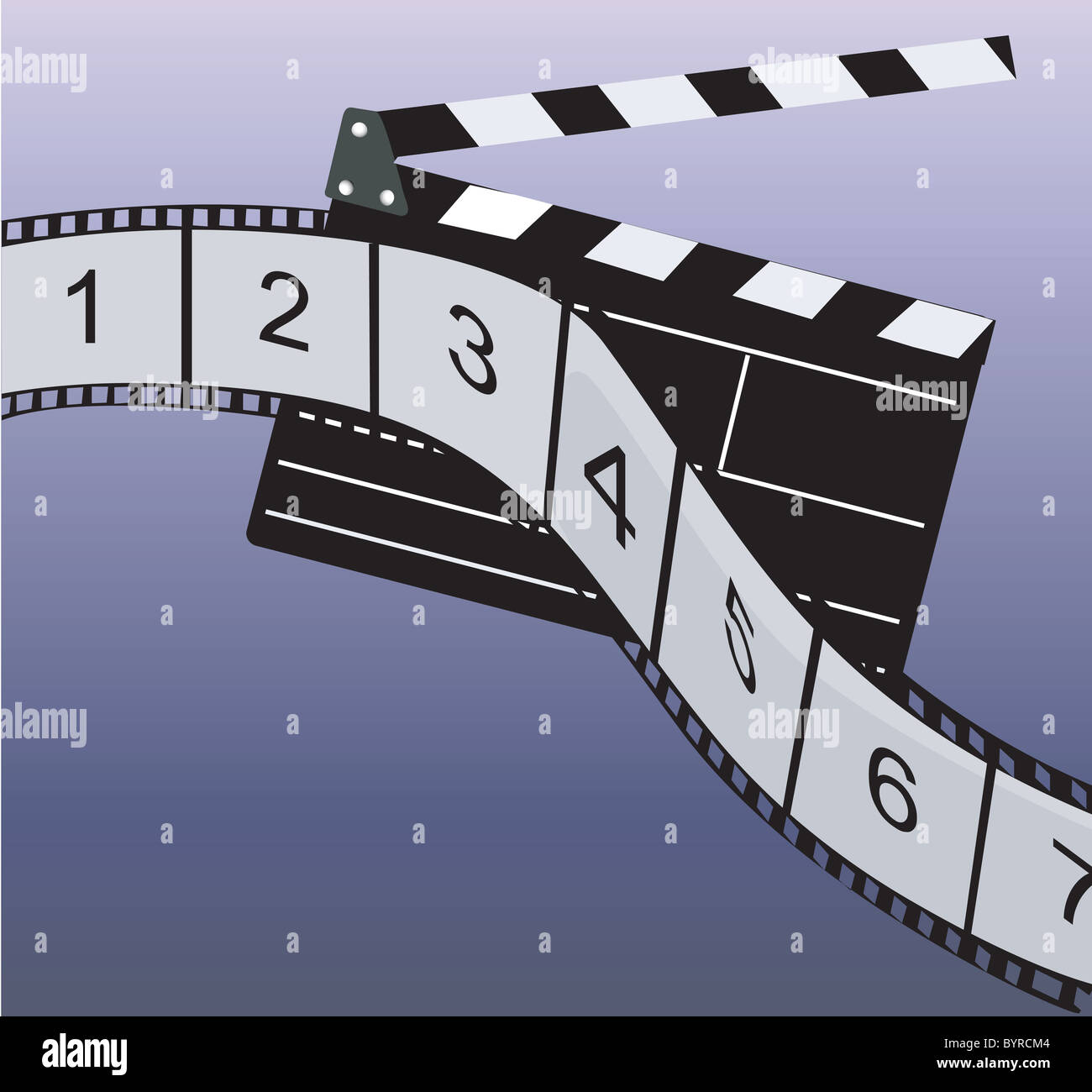 Clap board hi-res stock photography and images - Alamy