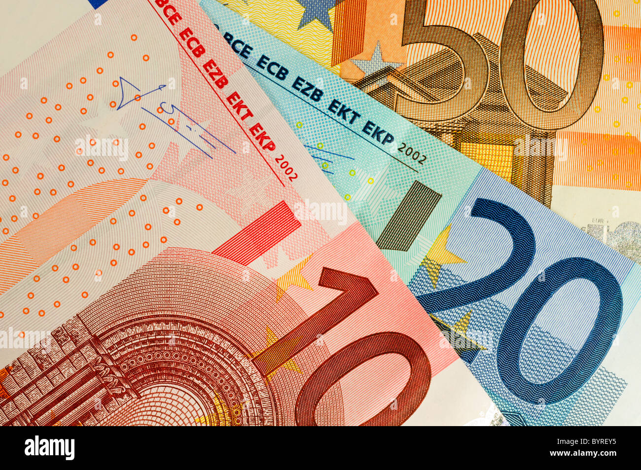 european currency Stock Photo