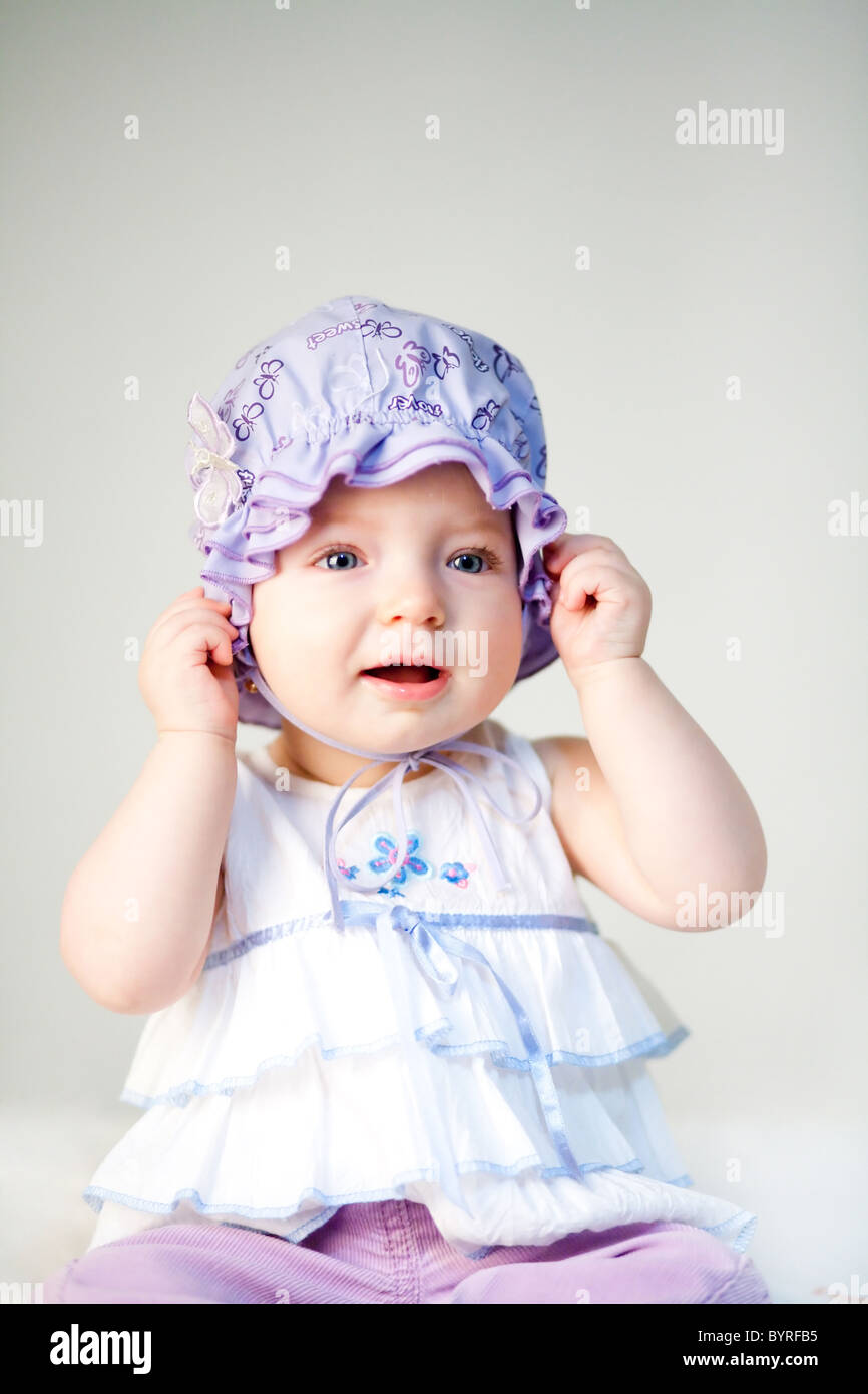 Portrait of a cute baby girl Stock Photo - Alamy