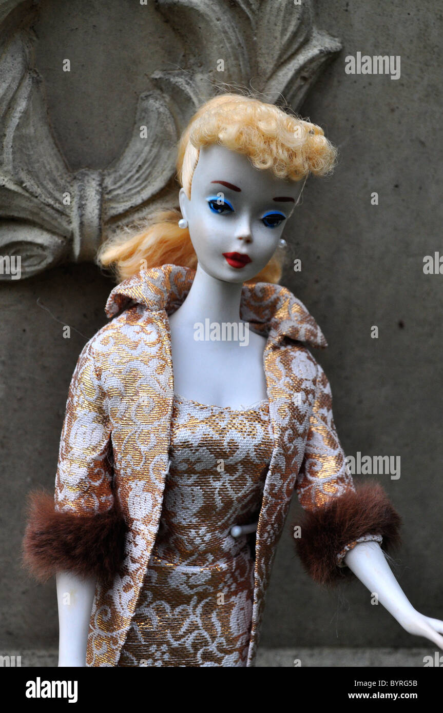 Original vintage barbie doll by mattel hi-res stock photography and images  - Alamy