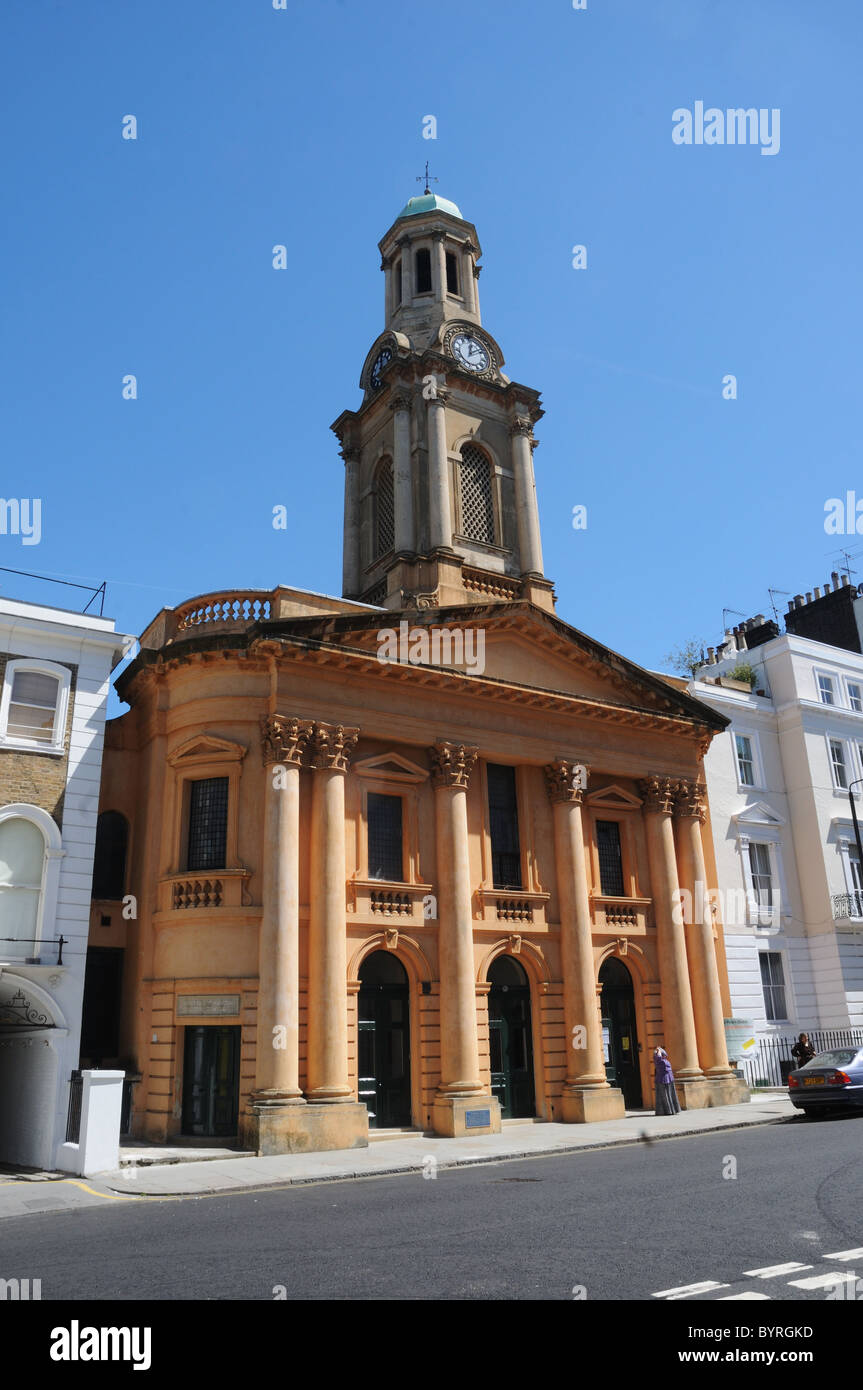 St Peter's church, Notting Hill London Stock Photo