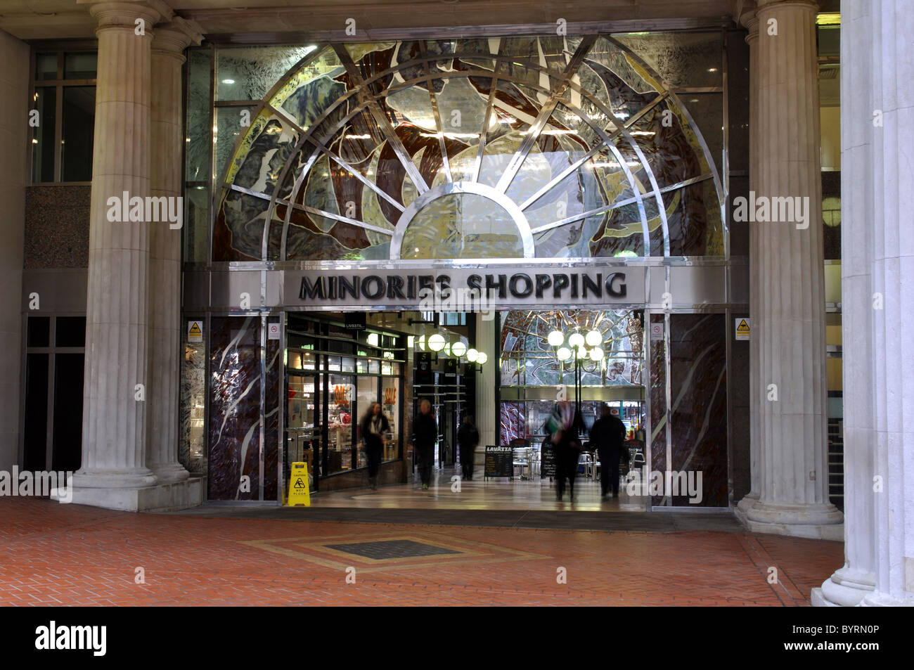 The Minories shopping arcade, Birmingham, UK Stock Photo Alamy