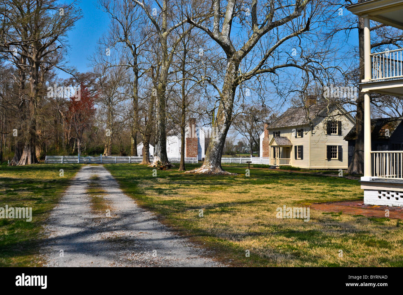 The Pettigrew homestead at Lake Phelps, North Carolina Stock Photo Alamy