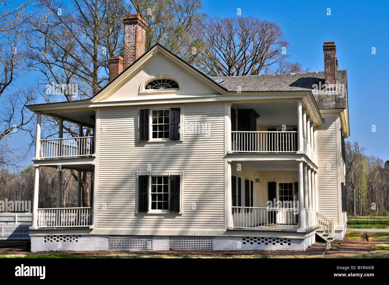 The Pettigrew homestead at Lake Phelps, North Carolina Stock Photo Alamy