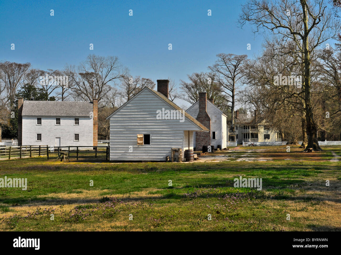 The Pettigrew homestead at Lake Phelps, North Carolina Stock Photo Alamy