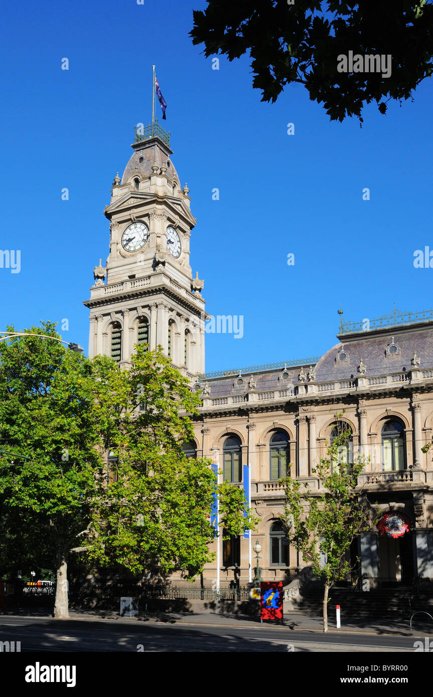Victorian architecture of the Post Office in the gold rush town of Bendigo, Australia Stock Photo