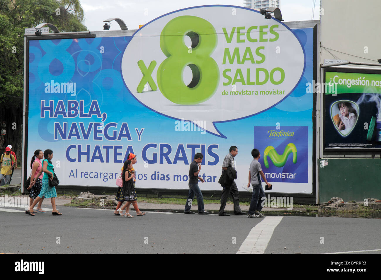 Spanish Language Billboard Stock Photos Spanish Language