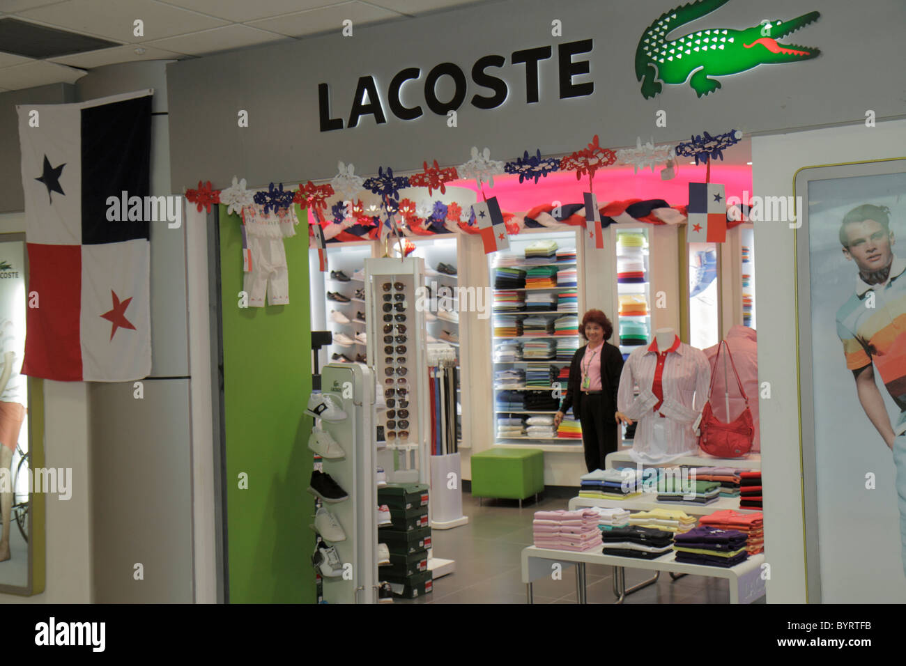 shops that sell lacoste