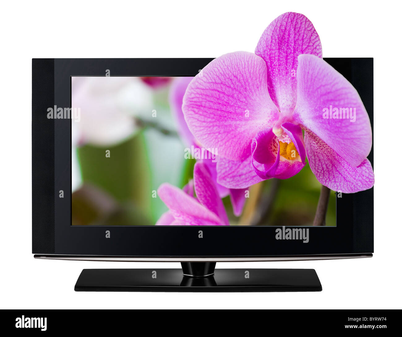 LCD TV panels. Television 3D production technology concept Stock Photo Alamy