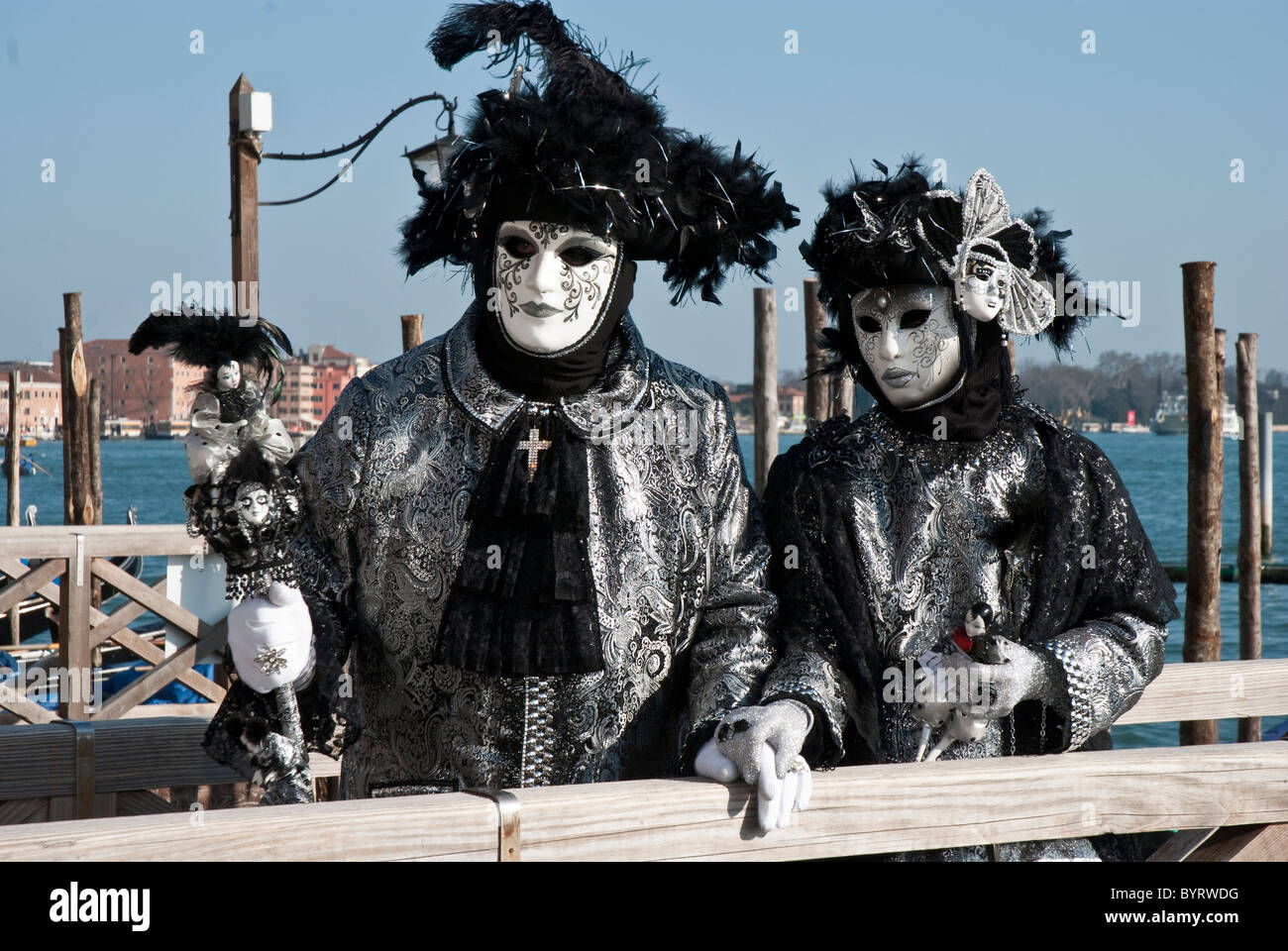 Venetian carnival mask Stock Photo