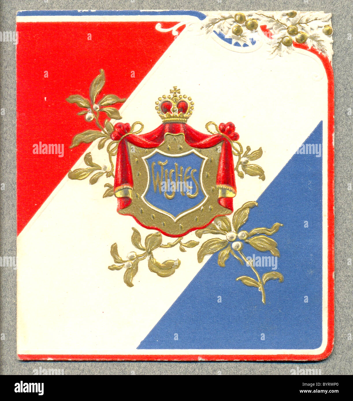 Greeting card for Queen Victoria's Diamond Jubilee Stock Photo Alamy