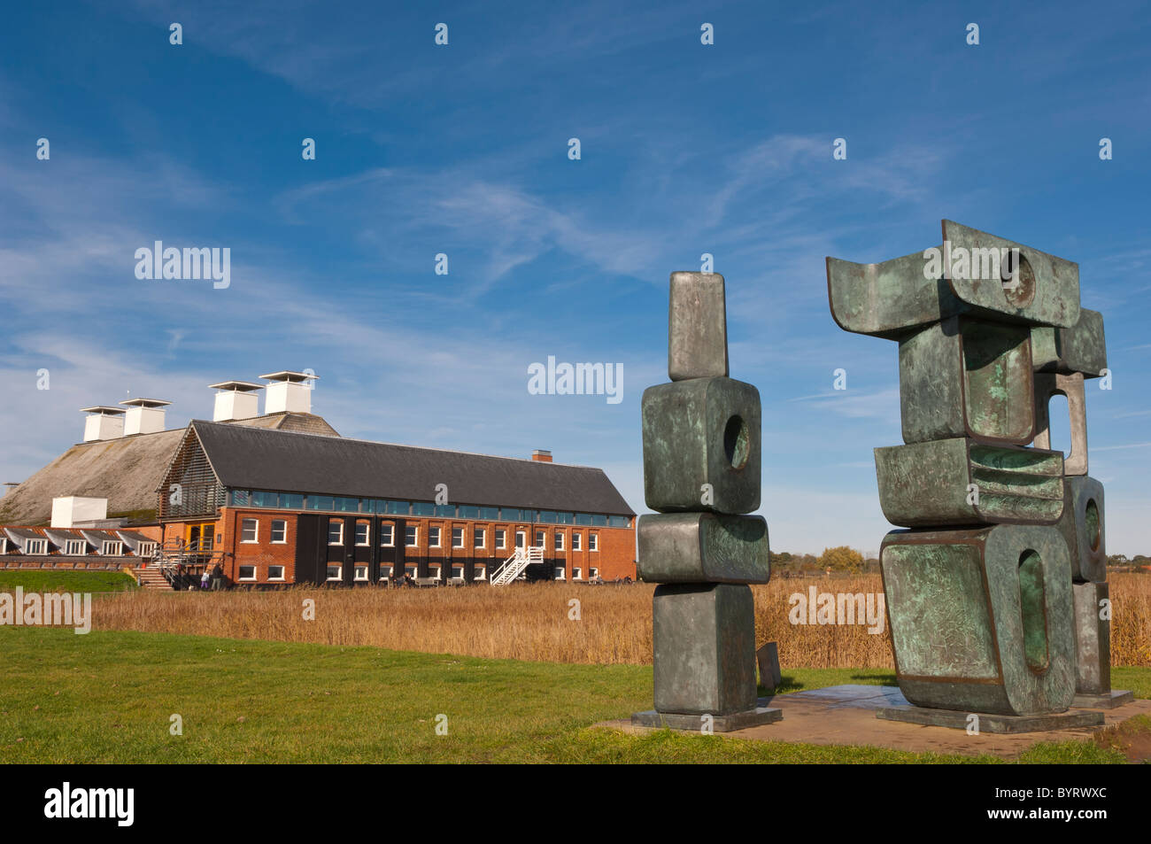 Snape Maltings in Snape , Suffolk , England , Britain , Uk Stock Photo