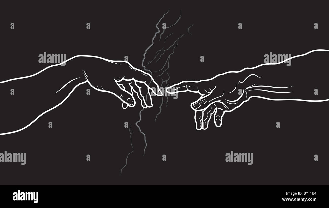 Creation of adam michelangelo detail* hi-res stock photography and ...