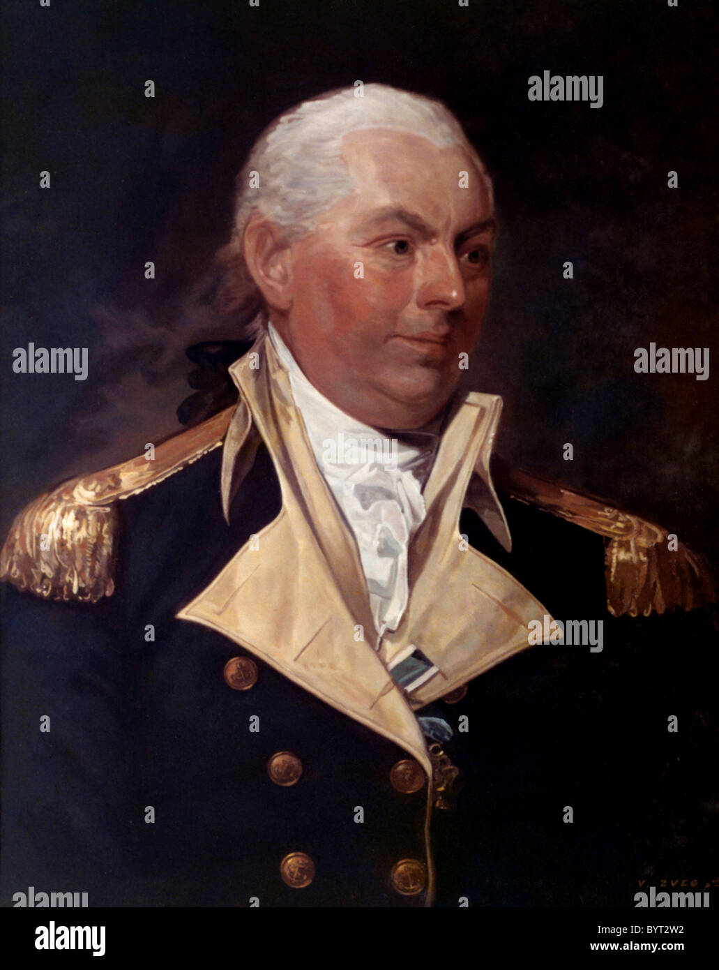 Captain John Barry Stock Photo