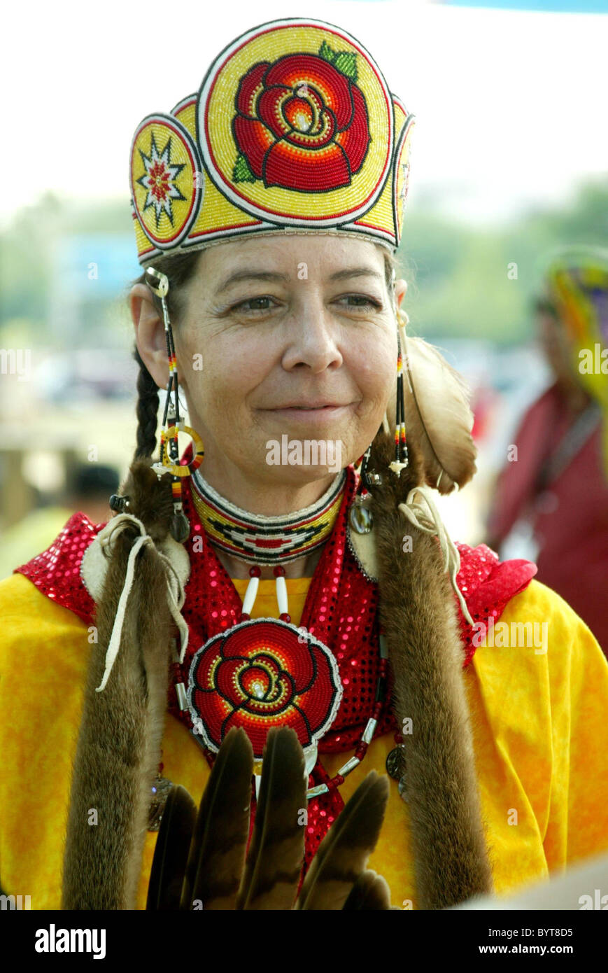 Native American Display The Smithsonian Folklife Festival Washington D 