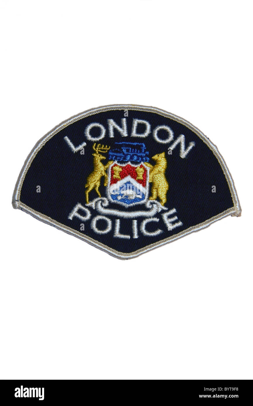 London Ontario Police patch Stock Photo