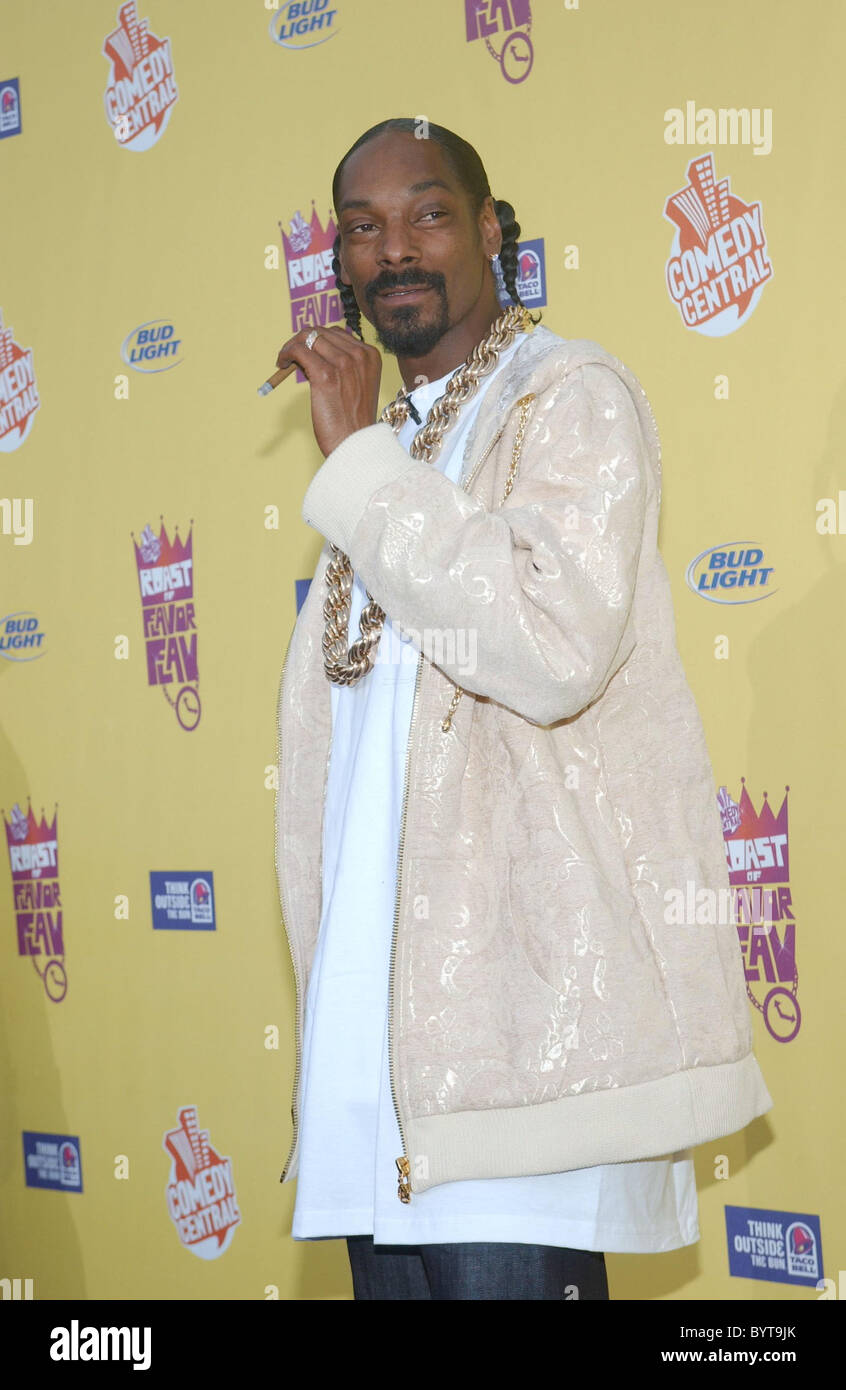 Snoop Dogg Comedy Central Roast of Flavor Flav held at The Warner