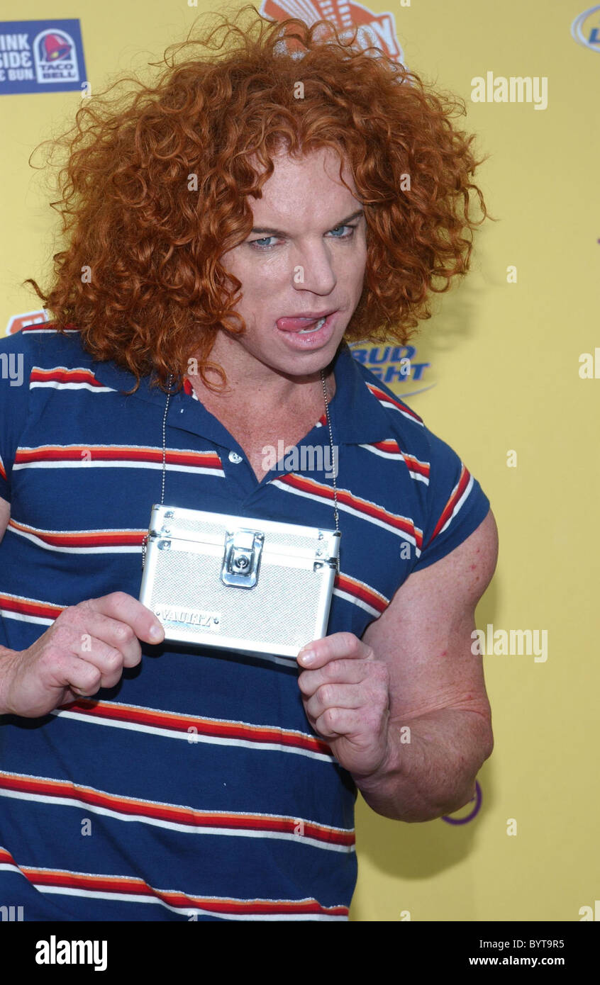 Carrot Top Comedy Central Roast of Flavor Flav held at The Warner Brothers  Studio Lot Burbank, California - 22.07.07 Stock Photo - Alamy