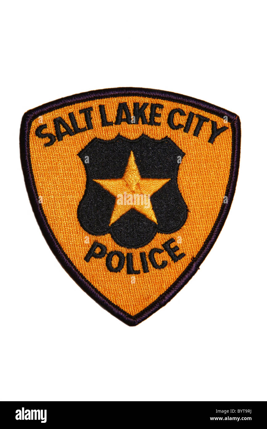 Salt Lake City Police patch Stock Photo Alamy