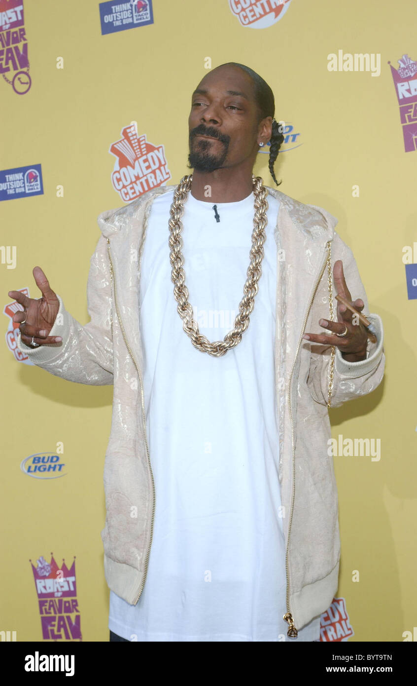 Snoop Dogg Comedy Central Roast of Flavor Flav held at The Warner