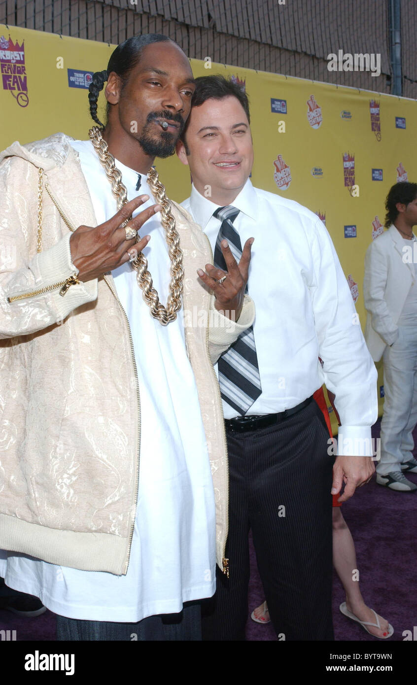Snoop Dogg and Jimmy Kimmel Comedy Central Roast of Flavor Flav held at
