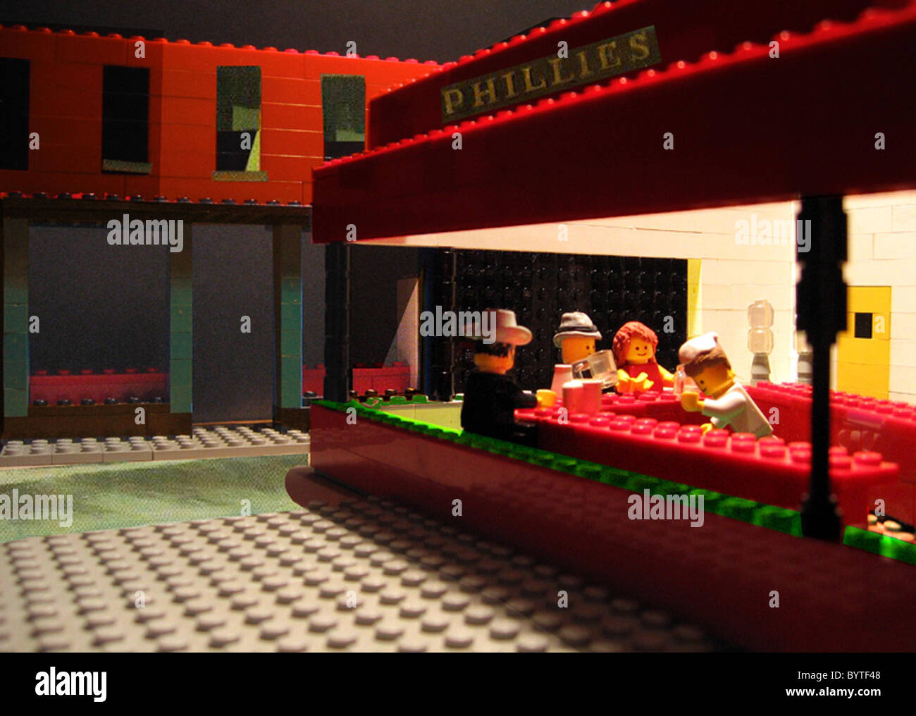 Nighthawks by Edward Hopper LEGO ART Ever wondered what happens if