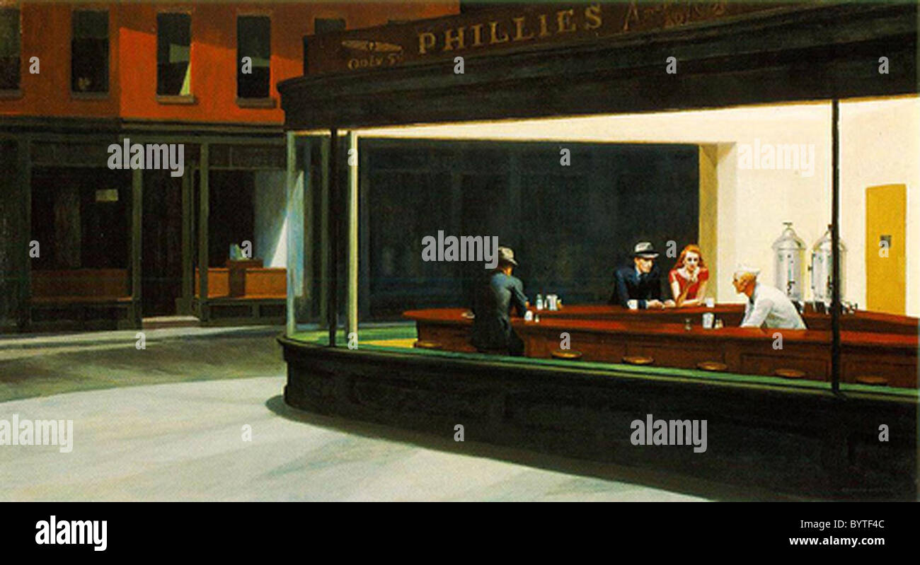 Nighthawks by Edward Hopper LEGO ART Ever wondered what happens if you mix LEGO and Fine Art? Take a look at Marco Pece's Stock Photo