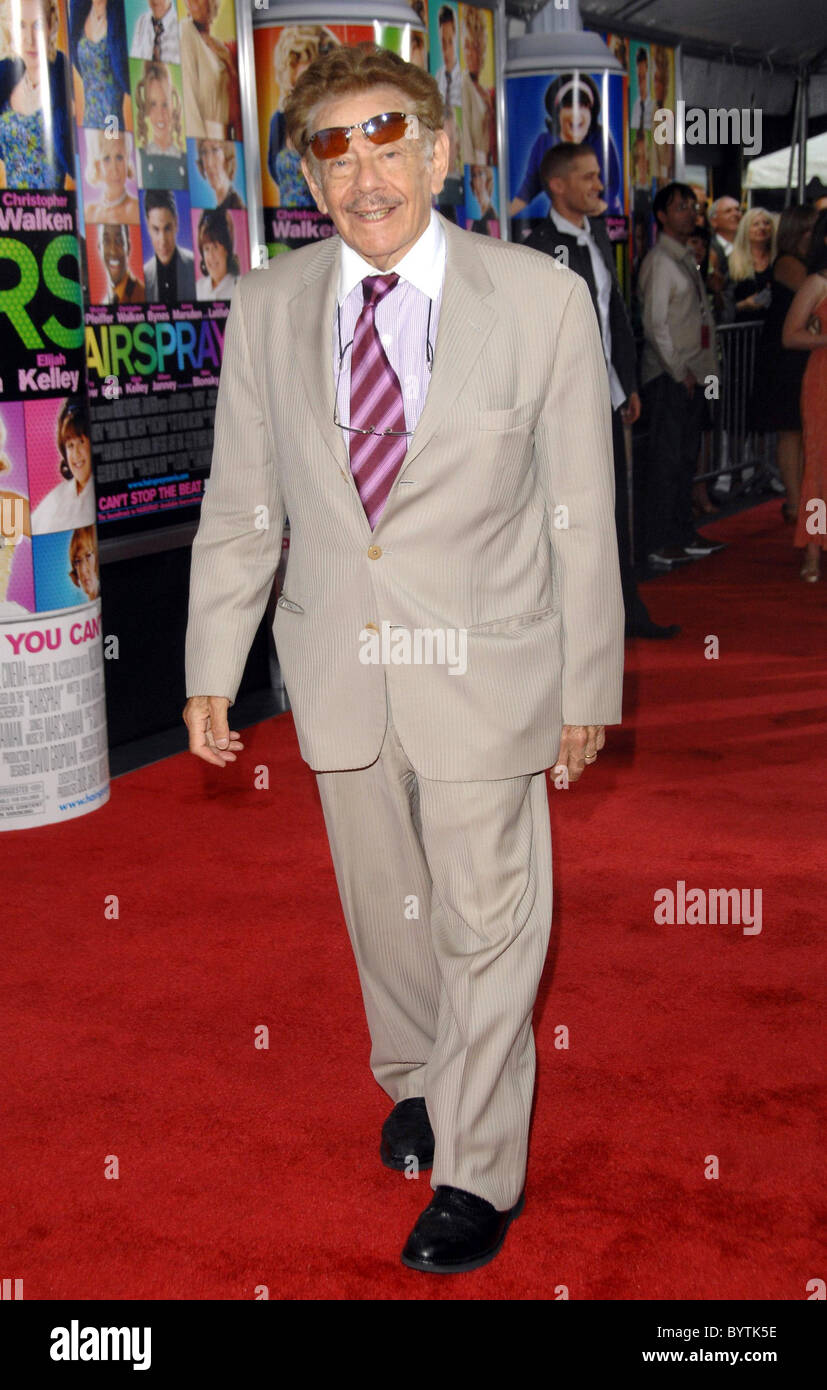 Jerry Stiller New York premiere of 'Hairspray' held at the Ziegfeld