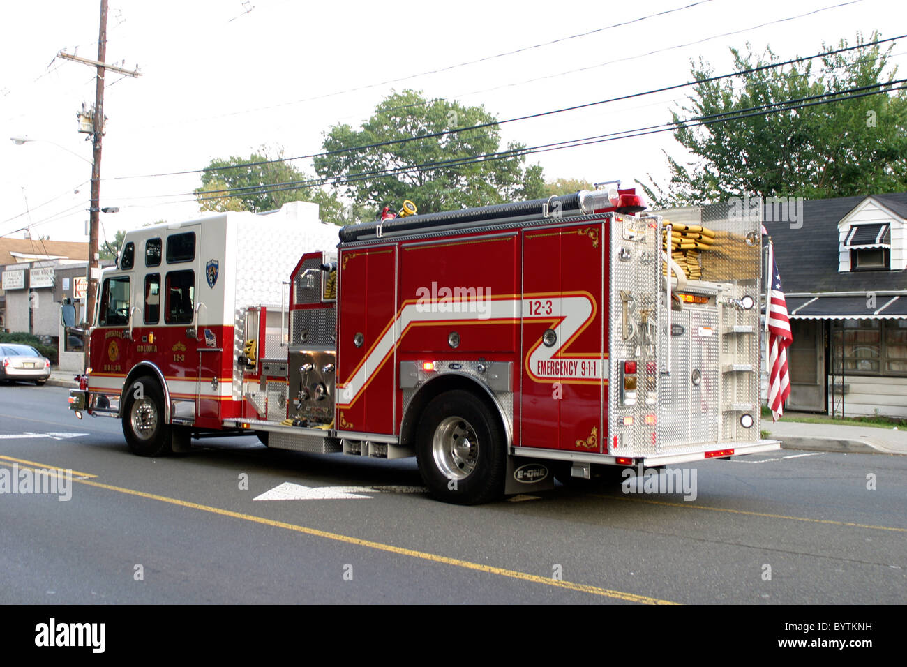 EONE Fire truck Colonia New Jersey Stock Photo Alamy