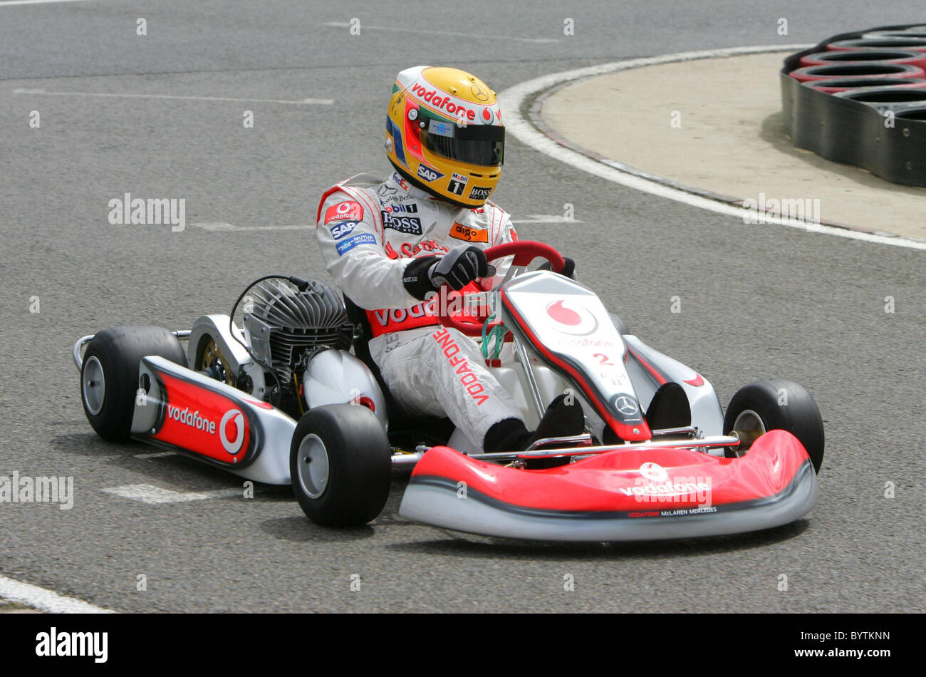 Lewis Hamilton Karting Hi res Stock Photography And Images Alamy