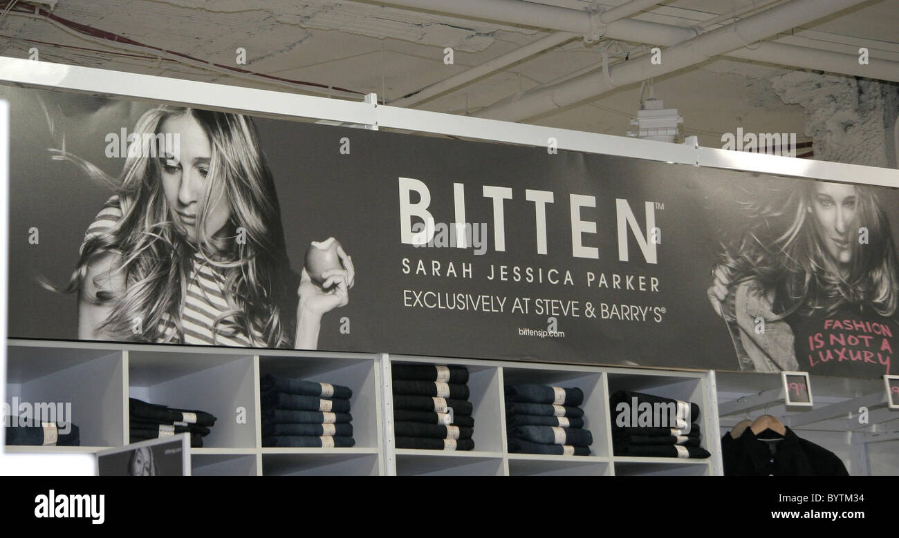 Sarah Jessica Parker - her new label ‘Bitten’ Store opening at ‘Steve