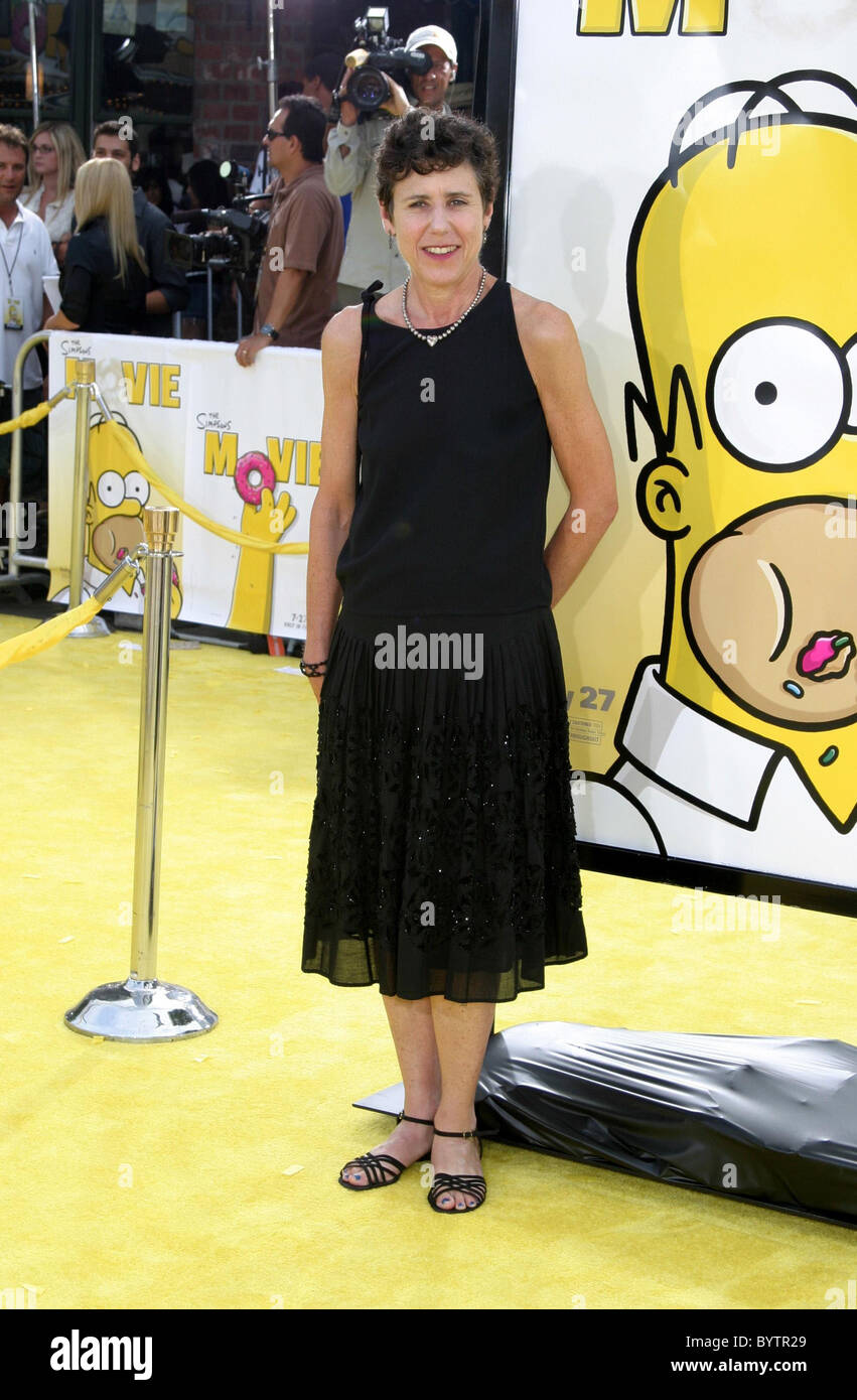 Julie Kavner 'The Simpsons Movie' premiere at the Mann Village Theater - Arrivals Westwood, California - 24.07.07 Stock Photo