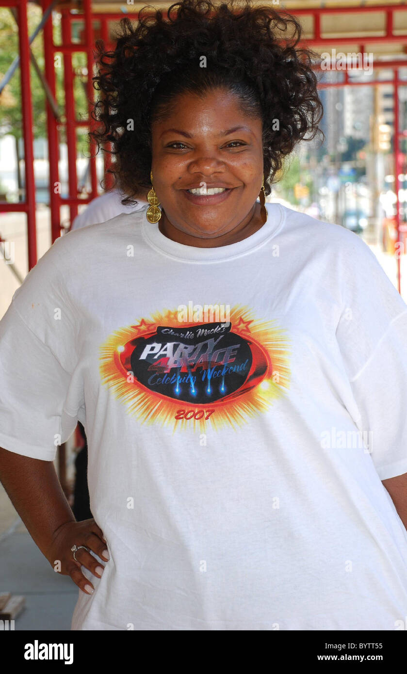Monique Charlie Mac Anti-Violence Celebrity Weekend Philadelphia,  Pennsylvania - 14.07.07 Stock Photo - Alamy