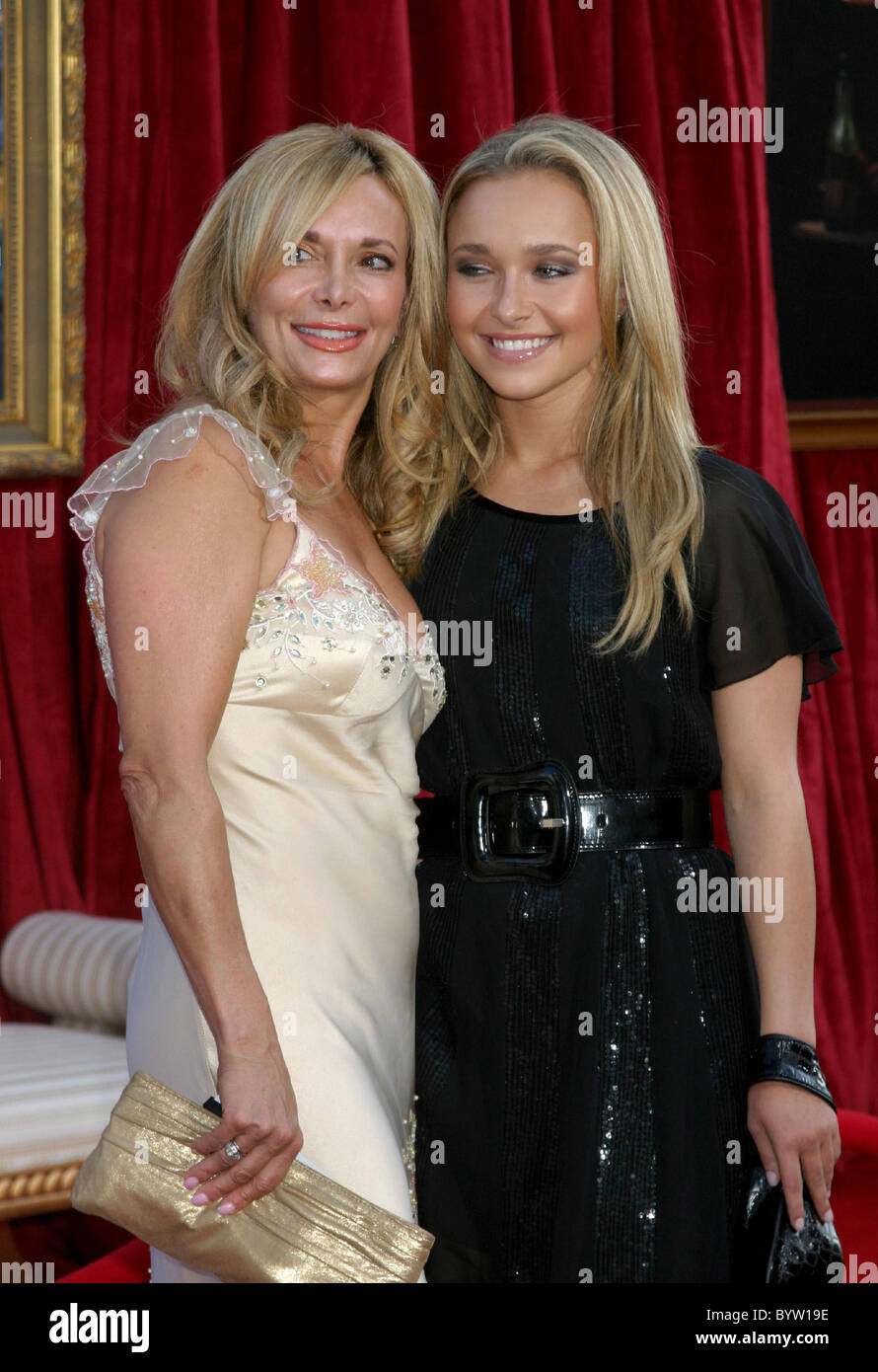 Hayden and mother Leslie 'Ratatouille' World Premiere at the
