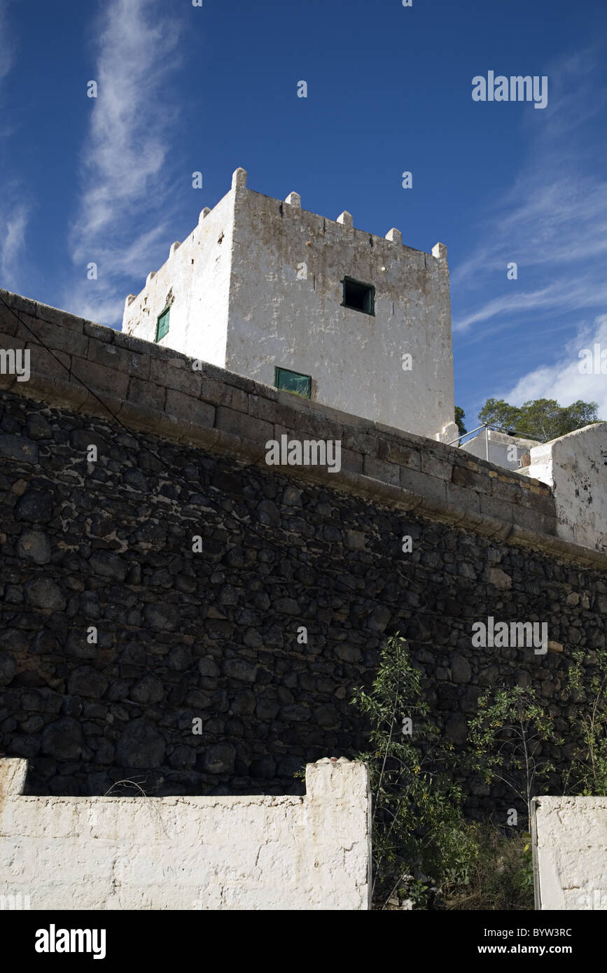 Old fortress 'Casa Fuerte', Adeje, Tenerife, Canary Islands, Spain Stock Photo